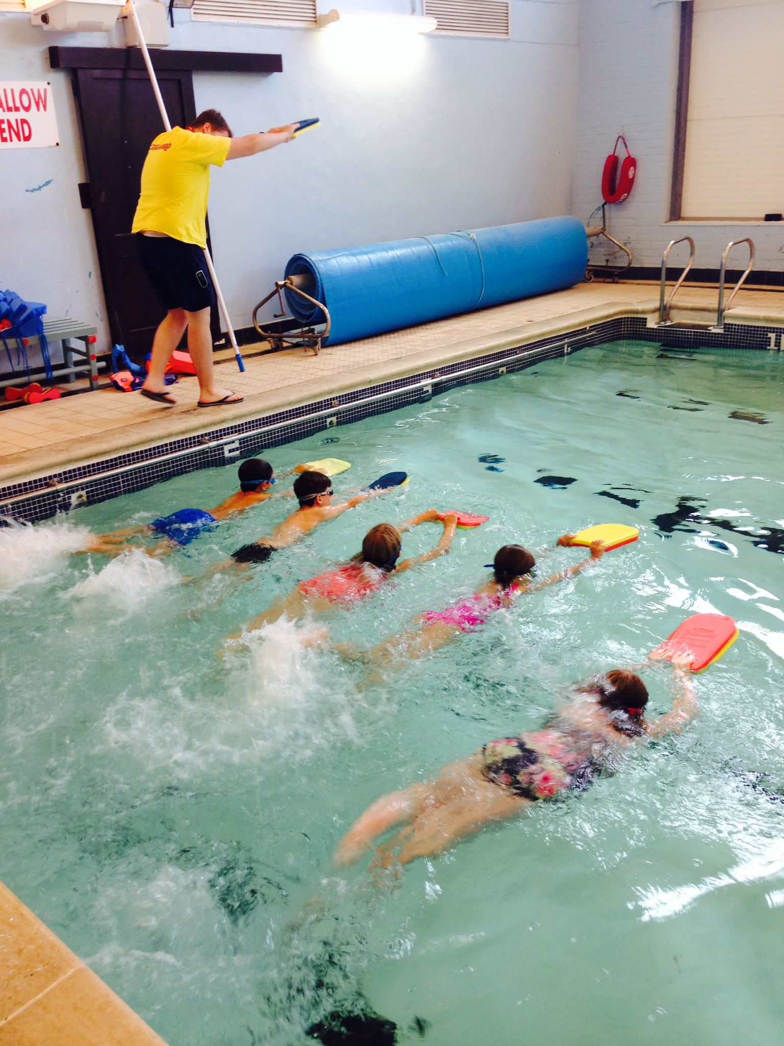 Adult swimming lessons